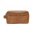 Front - Harvest Monticello Leather Toiletry Bag