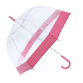 Front - Womens/Ladies Dome Transparent Walking Umbrella