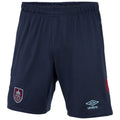 Front - Burnley FC Childrens/Kids 22/23 Umbro Away Shorts
