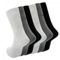 Front - Pour Homme Mens Dark Dress Socks (Pack Of 7)