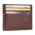 Front - Timberland Mens Leather Card Holder