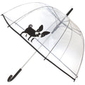 Front - X-Brella Unisex Adults 23in Transparent French Bulldog Stick Umbrella