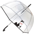 Front - X-Brella Unisex Adults 23in Transparent Cat Stick Umbrella