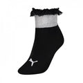 Front - Puma X Selena Gomez Womens/Ladies Ruffle Short Crew Socks