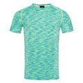 King Blue Melange - Lifestyle - Stedman Mens Active Seamless Raglan Tee