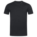Black Opal - Front - Stedman Mens James Organic Tee