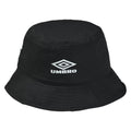 Black - Back - Umbro Addict Logo Bucket Hat