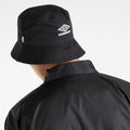 Black - Side - Umbro Addict Logo Bucket Hat