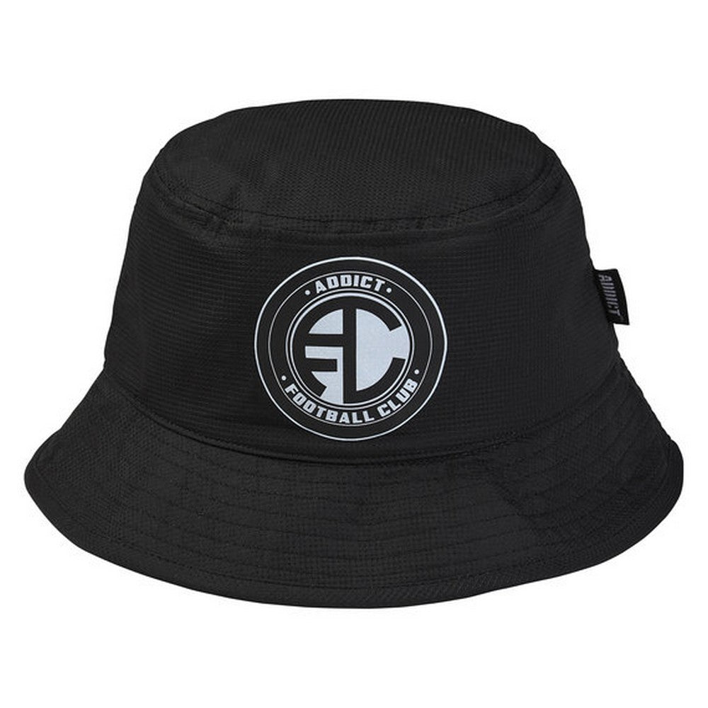 Black - Front - Umbro Addict Logo Bucket Hat