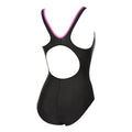 GREY-PINK - Back - Aqua Sphere Ladies-Womens Lima Naiad Swimming Costume - Swimsuit