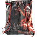 Black-Red - Back - Disney Star Wars Childrens-Boys The Force Awakens Drawstring Bag