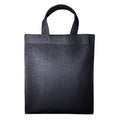 Dark Blue - Front - Jassz Bags "Oak" Small Cotton Shopper Bag