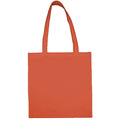 Peach Echo - Back - Jassz Bags "Beech" Cotton Large Handle Shopping Bag - Tote