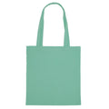Neo Mint - Front - Jassz Bags "Beech" Cotton Large Handle Shopping Bag - Tote