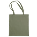 Eucalyptus - Front - Jassz Bags "Beech" Cotton Large Handle Shopping Bag - Tote