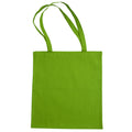 Light Green - Front - Jassz Bags "Beech" Cotton Large Handle Shopping Bag - Tote