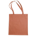 MELON - Front - Jassz Bags "Beech" Cotton Large Handle Shopping Bag - Tote