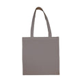 Dark Grey - Front - Jassz Bags "Beech" Cotton Large Handle Shopping Bag - Tote