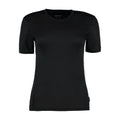 Black - Front - Gamegear® Ladies Cooltex® Short Sleeved T-Shirt - Ladies Sportswear