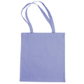 Sky Blue - Front - Jassz Bags "Beech" Cotton Large Handle Shopping Bag - Tote (Pack of 2)
