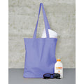 Sky Blue - Back - Jassz Bags "Beech" Cotton Large Handle Shopping Bag - Tote (Pack of 2)