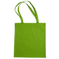 Light Green - Front - Jassz Bags "Beech" Cotton Large Handle Shopping Bag - Tote (Pack of 2)