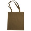 Medal Bronze - Front - Jassz Bags "Beech" Cotton Large Handle Shopping Bag - Tote (Pack of 2)