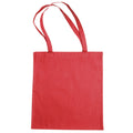 Dubarry Pink - Front - Jassz Bags "Beech" Cotton Large Handle Shopping Bag - Tote (Pack of 2)