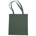 Military Green - Front - Jassz Bags "Beech" Cotton Large Handle Shopping Bag - Tote (Pack of 2)