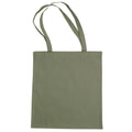 Eucalyptus - Front - Jassz Bags "Beech" Cotton Large Handle Shopping Bag - Tote (Pack of 2)