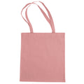 Rose Quartz - Front - Jassz Bags "Beech" Cotton Large Handle Shopping Bag - Tote (Pack of 2)