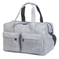 Light Grey Melange - Front - Shugon Mykonos Travel Bag