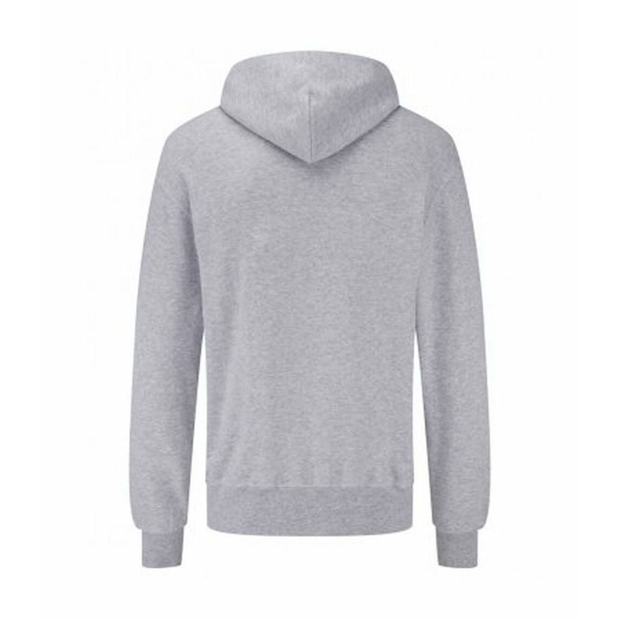 Grey Heather - Back - Fruit of the Loom Mens Vintage Small Logo Heather Hoodie