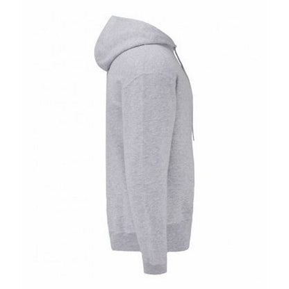 Grey Heather - Side - Fruit of the Loom Mens Vintage Small Logo Heather Hoodie