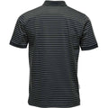 Black-Grey Heather - Side - Stormtech Mens Railtown Polo Shirt