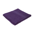 Aubergine - Front - Jassz Plain Bath Towel 70cm x 140cm (350 GSM)