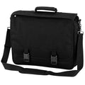 Black - Front - Quadra Portfolio Briefcase Bag - 12 Litres