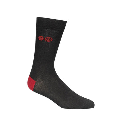 Multicoloured - Pack Shot - Crosshatch Mens Burdeal Socks (Pack of 5)