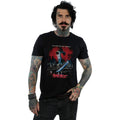 Black-Red-Blue - Back - Friday The 13th Unisex Adult Jason Takes Manhattan T-Shirt