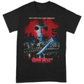 Black-Red-Blue - Front - Friday The 13th Unisex Adult Jason Takes Manhattan T-Shirt