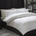 White - Front - Belledorm Greenwich Duvet Cover Set