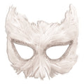 White - Front - Bristol Novelty Unisex Adults Owl Feather Mask