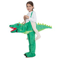 Green - Front - Bristol Novelty Childrens-Kids Crocodile Step In Costume