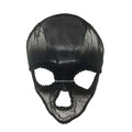 Black - Front - Bristol Novelty Unisex Adults Lace Skull Mask