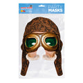 Brown - Front - Mask-arade Pilot Party Mask