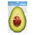 Yellow-Brown - Front - Mask-arade Avocado Party Mask