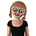 Brown-White - Front - Annabelle Googly Eyes Mask