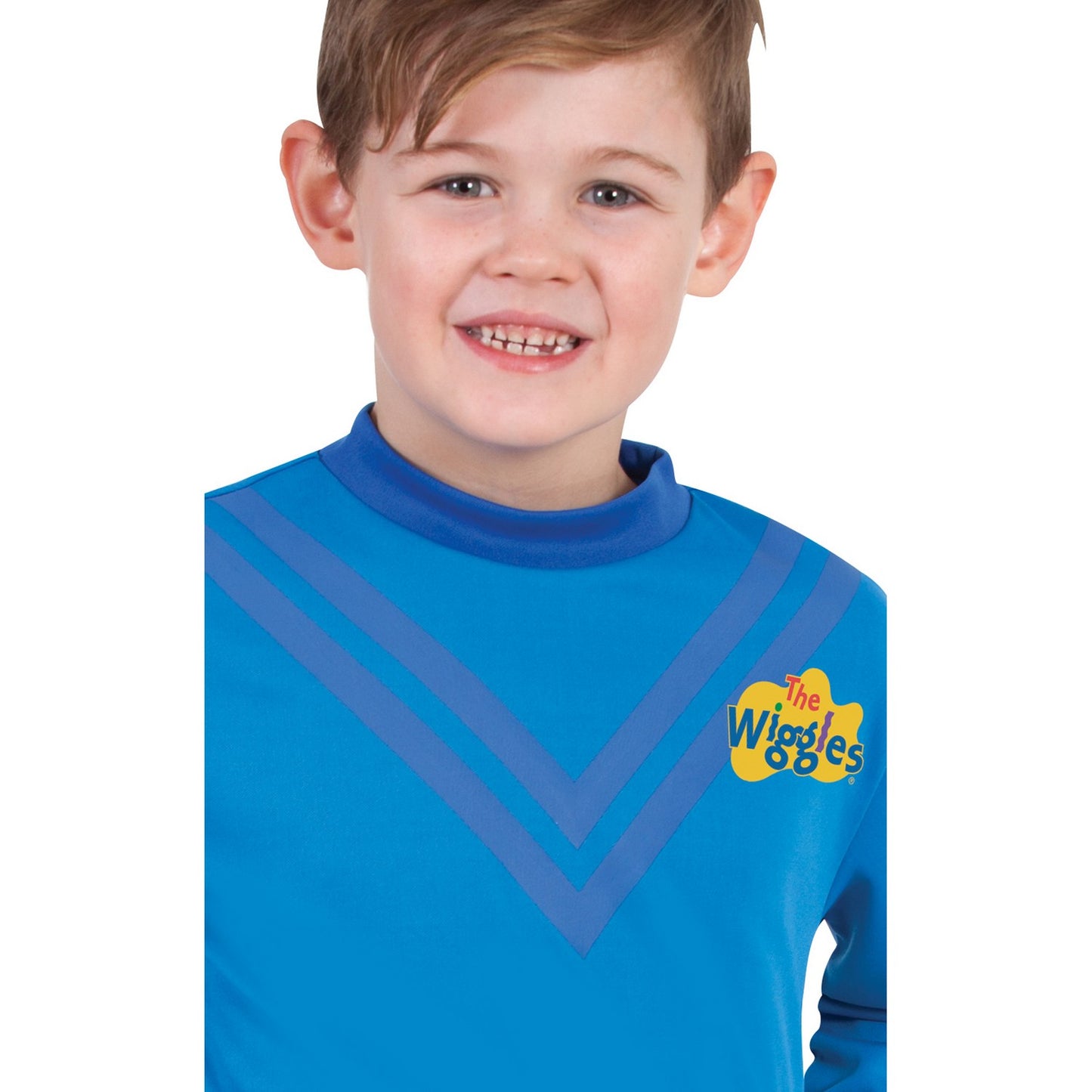 Blue-Black - Back - The Wiggles Boys Deluxe Anthony Costume