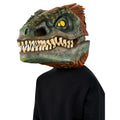 Green-Orange - Side - Jurassic World Pyroraptor Movable jaws Mask