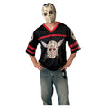 Black-White-Red - Front - Friday The 13th Mens Jason Voorhees Costume
